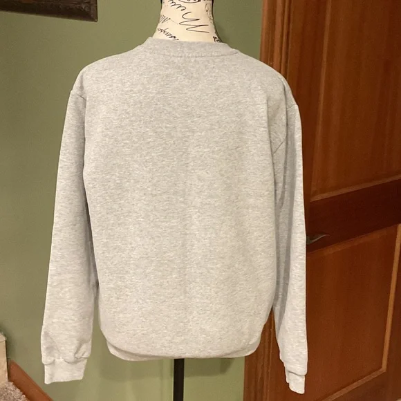 Rad Gray Sweater with Pink Pineapple Design, Size M - Picture 4 of 5